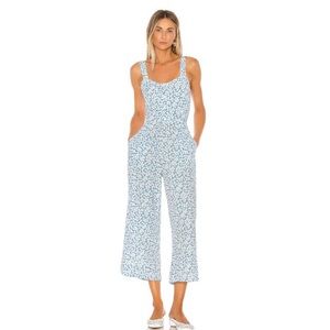 Faithfull The Brand Marija Jumpsuit Riviera Blue